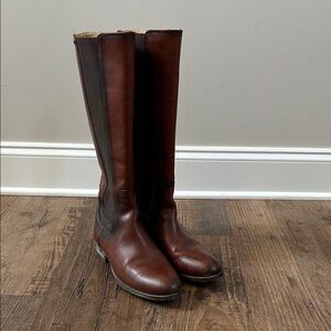 Brown Leather Frye Boots